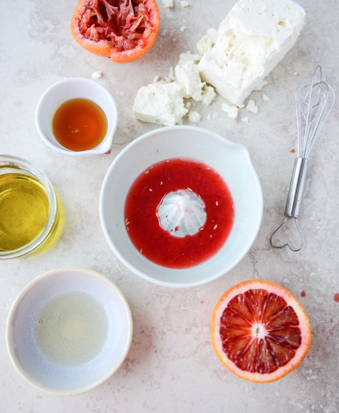 winter chopped salad I howsweeteats.com