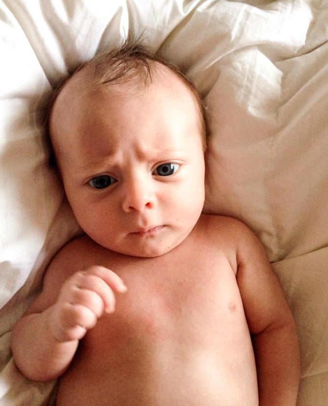 life with max: 7 weeks in I howsweeteats.com