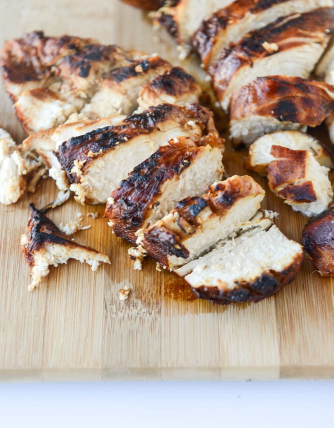 thai chicken street noodles I howsweeteats.com