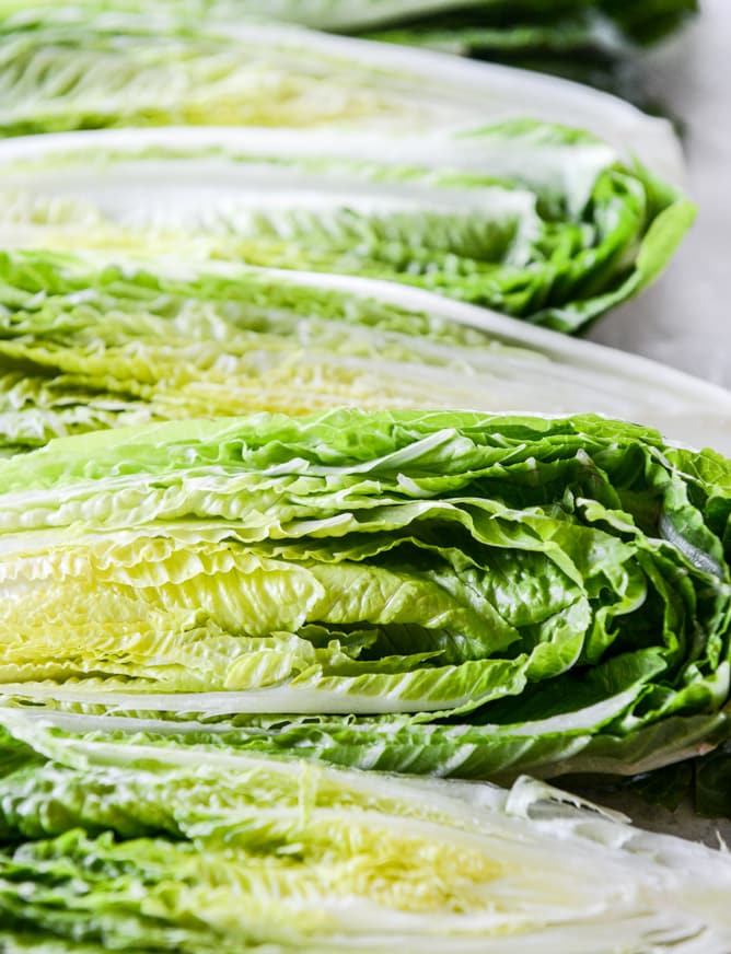 grilled caesar buffalo chicken salad I howsweeteats.com