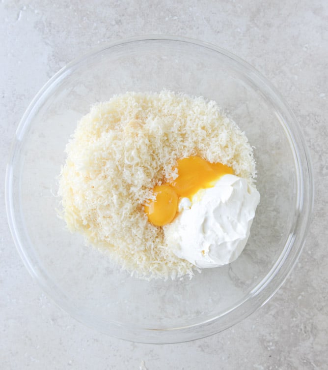 pasta with asparagus and parmesan fonduta I howsweeteats.com