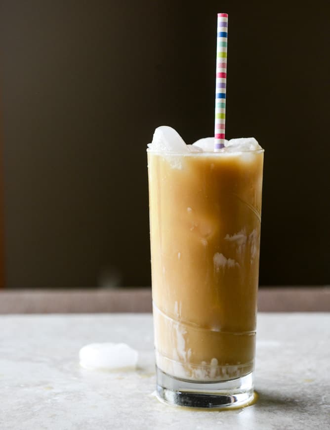 homemade sweetened condensed coconut milk I howsweeteats.com