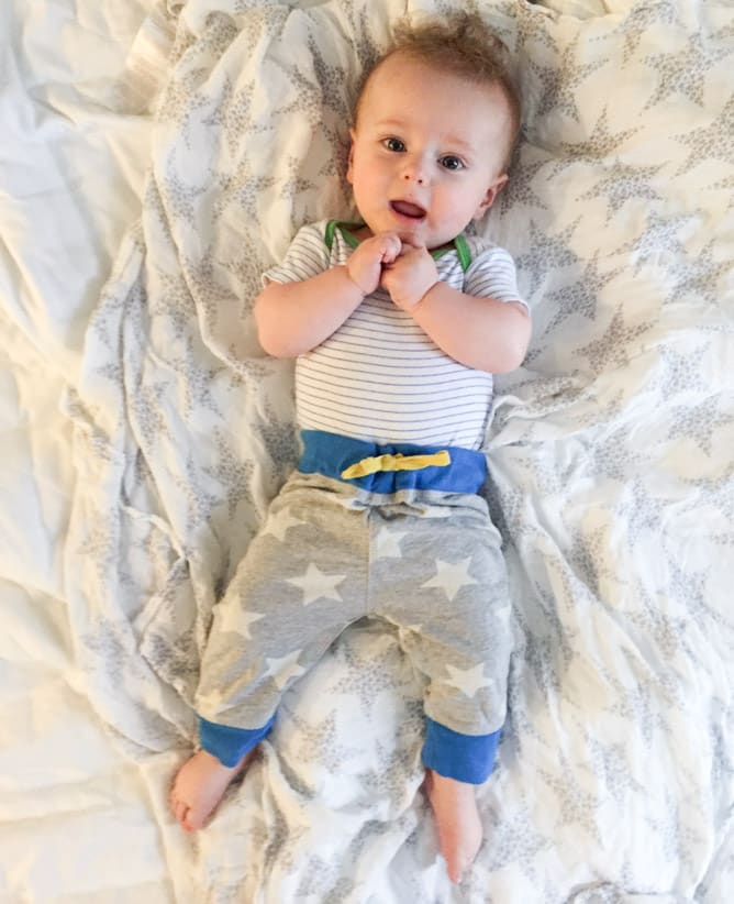 like with max: six and seven months I howsweeteats.com