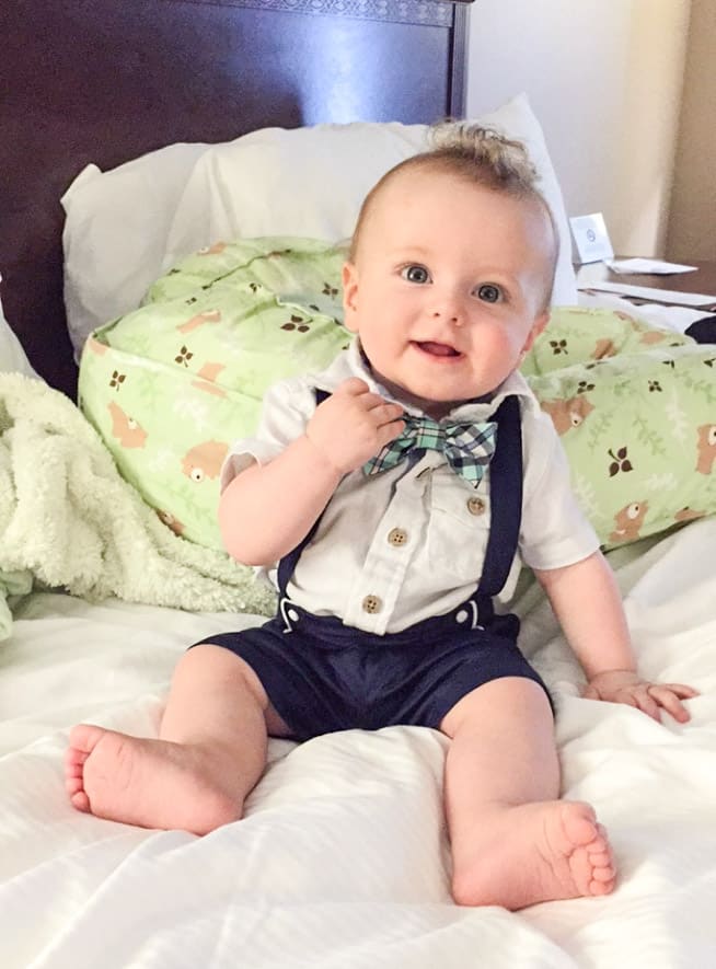 like with max: six and seven months I howsweeteats.com