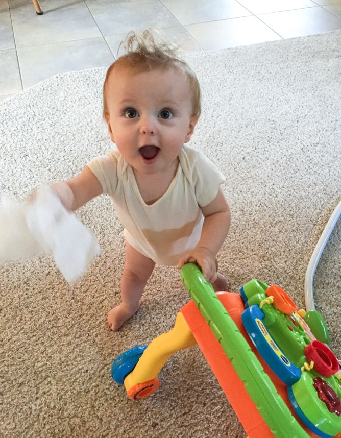 life with max: nine and ten months I howsweeteats.com