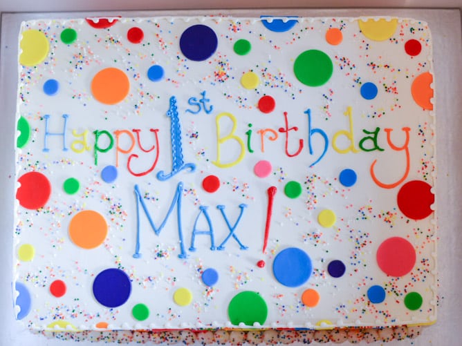 life with max: one year in I howsweeteats.com