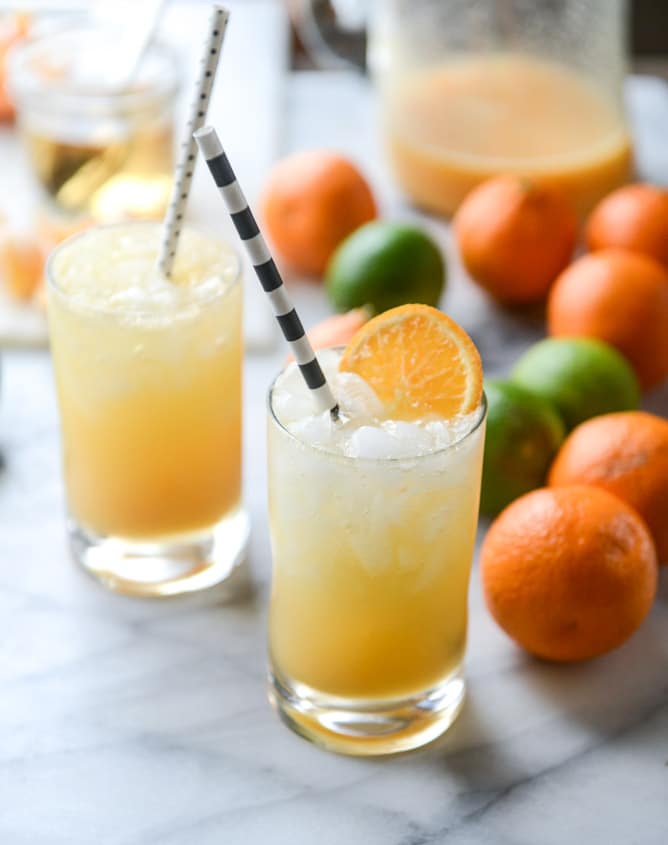 clementine cream soda I howsweeteats.com