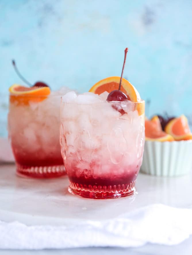 amaretto bourbon punch I howsweeteats.com