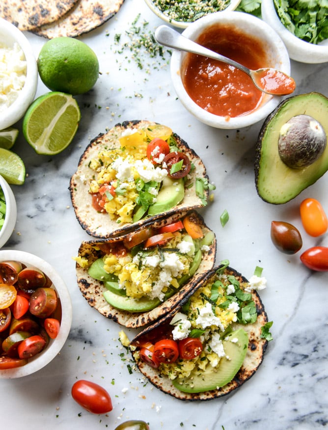 summer breakfast tacos I howsweeteats.com