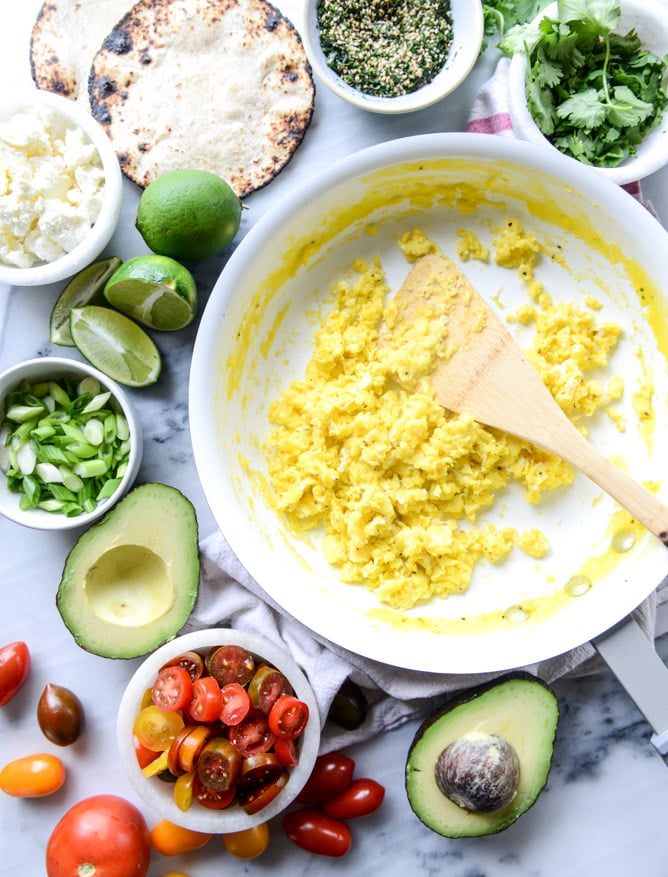 summer breakfast tacos I howsweeteats.com