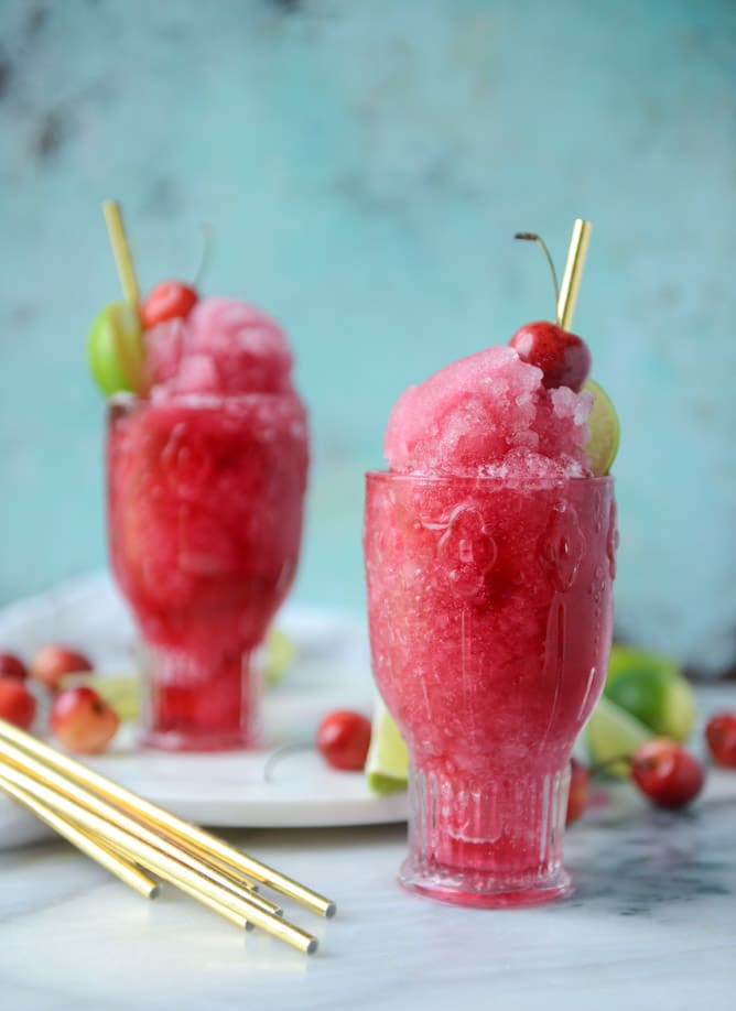 frozen cherry cosmo I howsweeteats.com