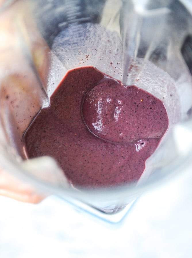 acai waffle sundae I howsweeteats.com