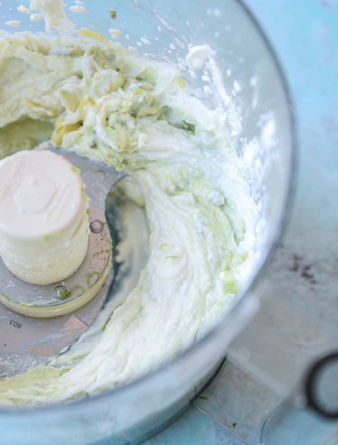 marinated grilled veggies with avocado feta I howsweeteats.com