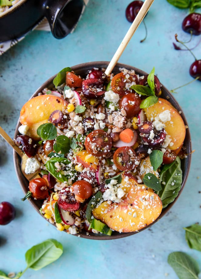 summer grain bowls I howsweeteats.com