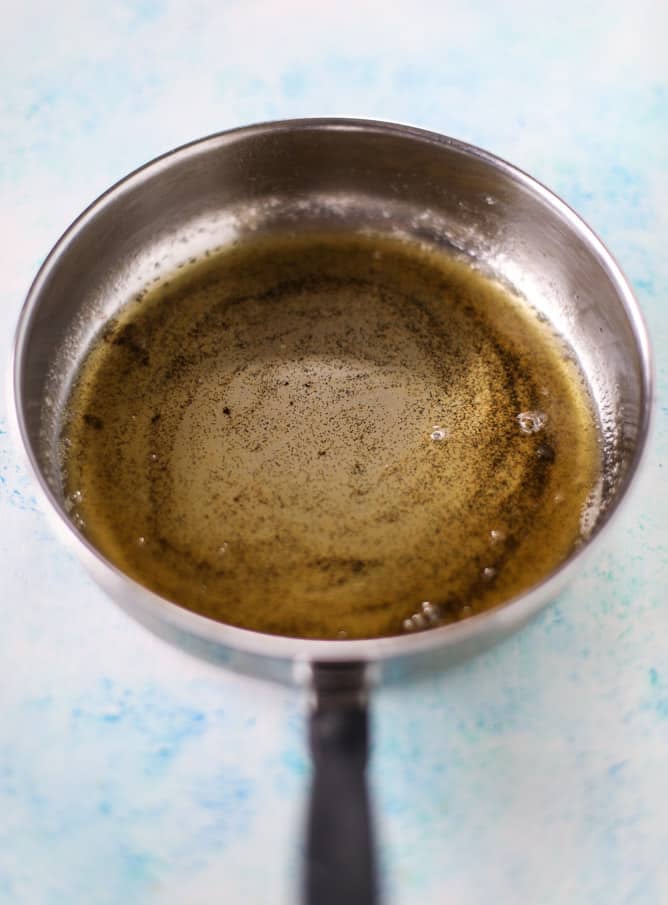 pumpkin ricotta gnocchi with vanilla brown butter I howsweeteats.com