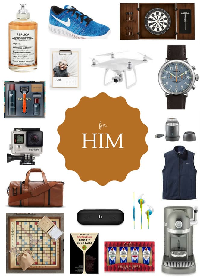 2016 holiday gift guide - For HIM I howsweeteats.com