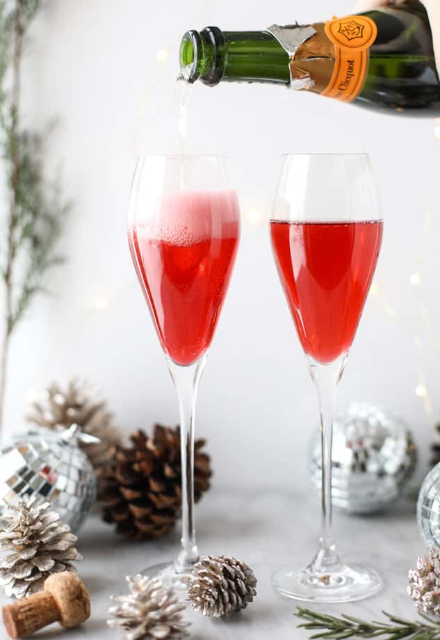 christmas morning mimosas I howsweeteats.com