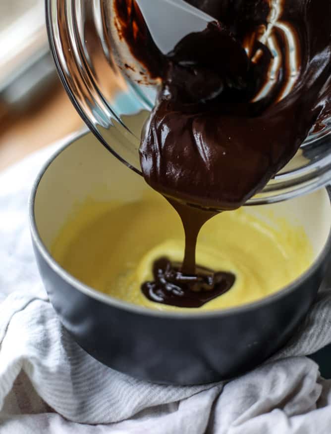 whipped tiramisu coffee chocolate mousse I howsweeteats.com