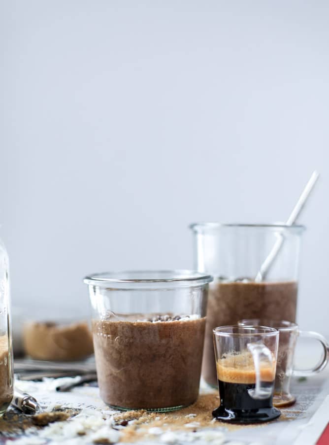 coffee coconut shakes I howsweeteats.com