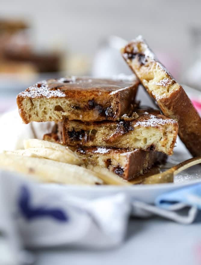 irish soda bread french toast I howsweeteats.com