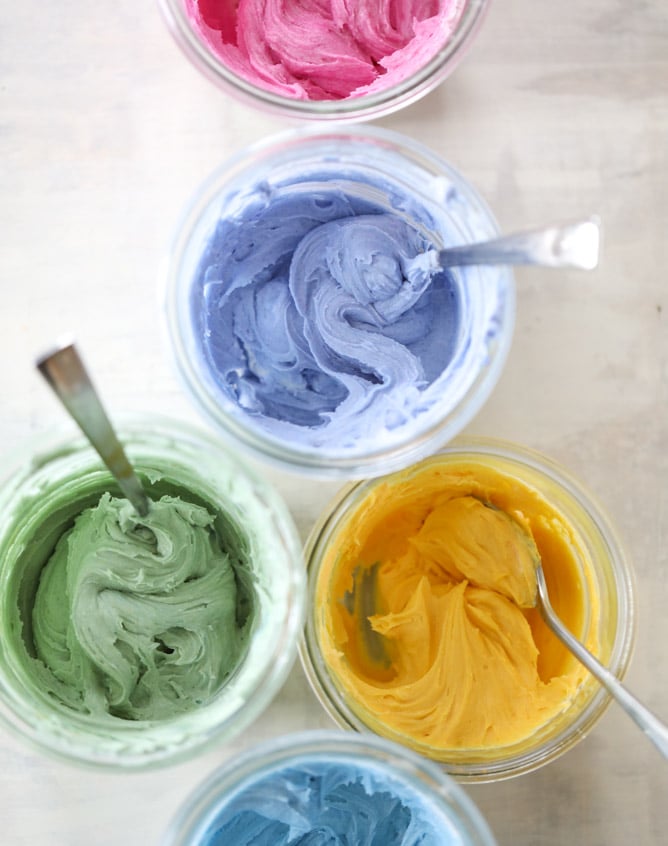 olive oil cupcakes with mascarpone buttercream I howsweeteats.com