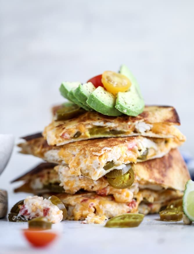 pimento cheese quesadilla I howsweeteats.com-6
