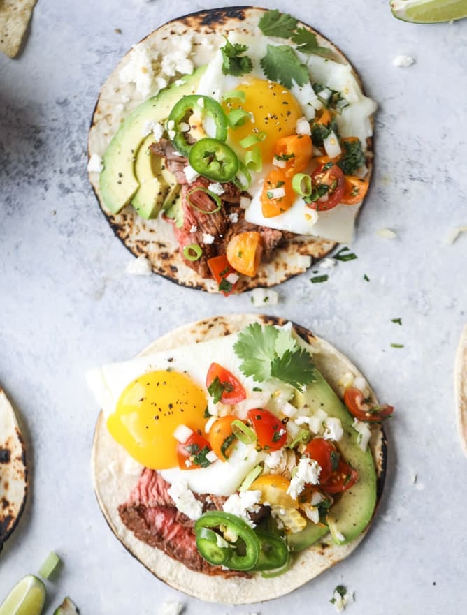 how to set up a taco bar for father's day I howsweeteats.com