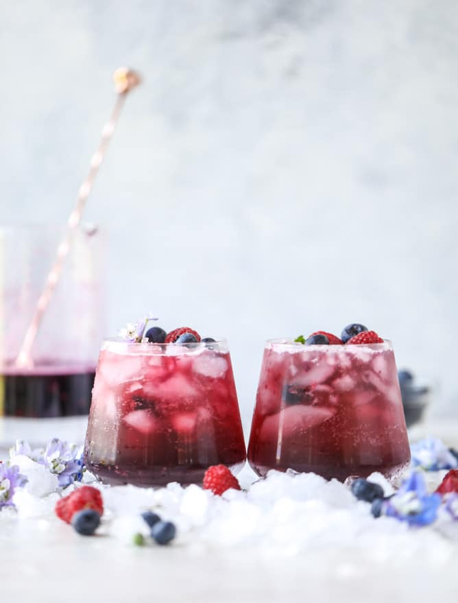 honey berry kombucha smash I howsweeteats.com