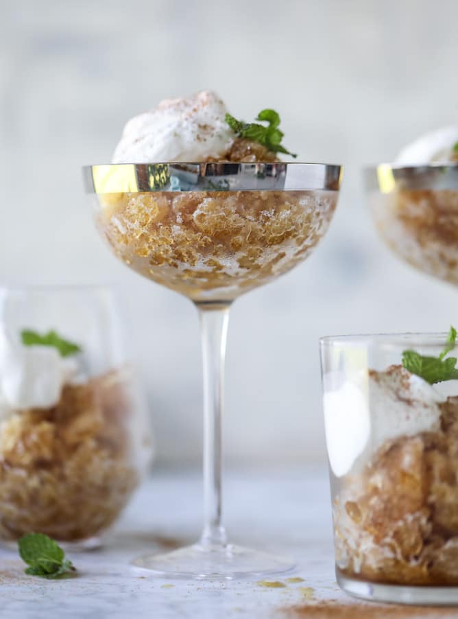 mojito coffee granita I howsweeteats.com