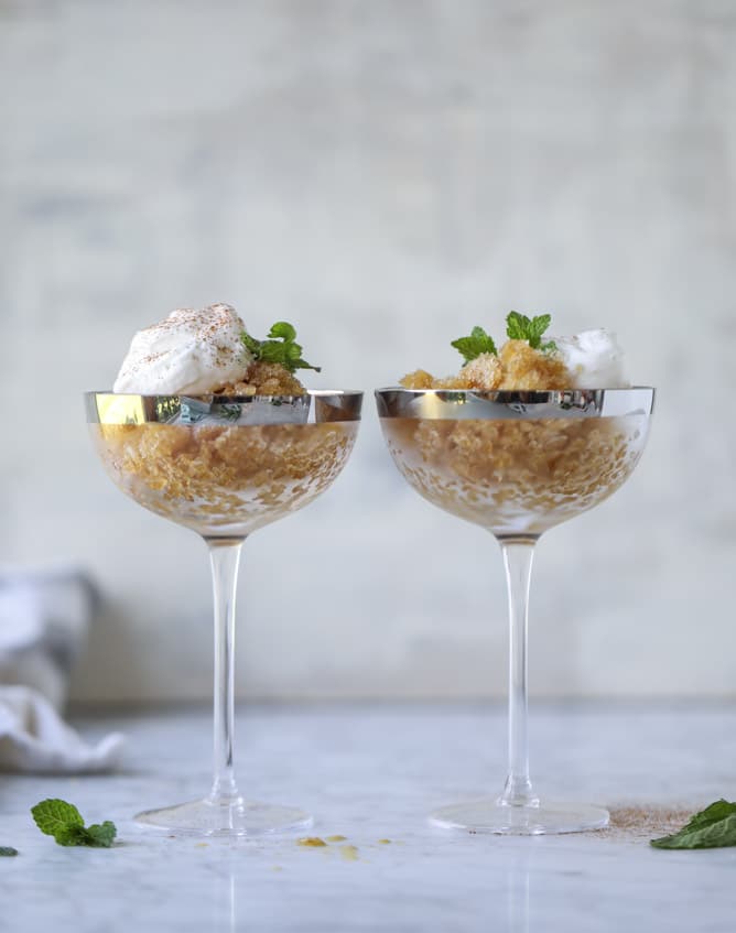 mojito coffee granita I howsweeteats.com