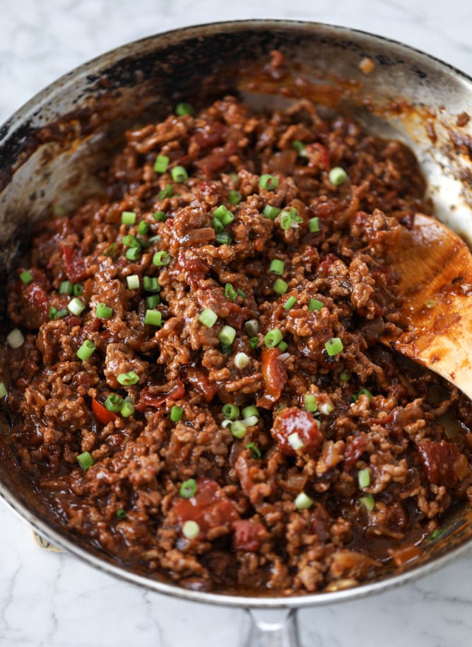 asian style sloppy joes I howsweeteats.com #sloppyjoes #recipes