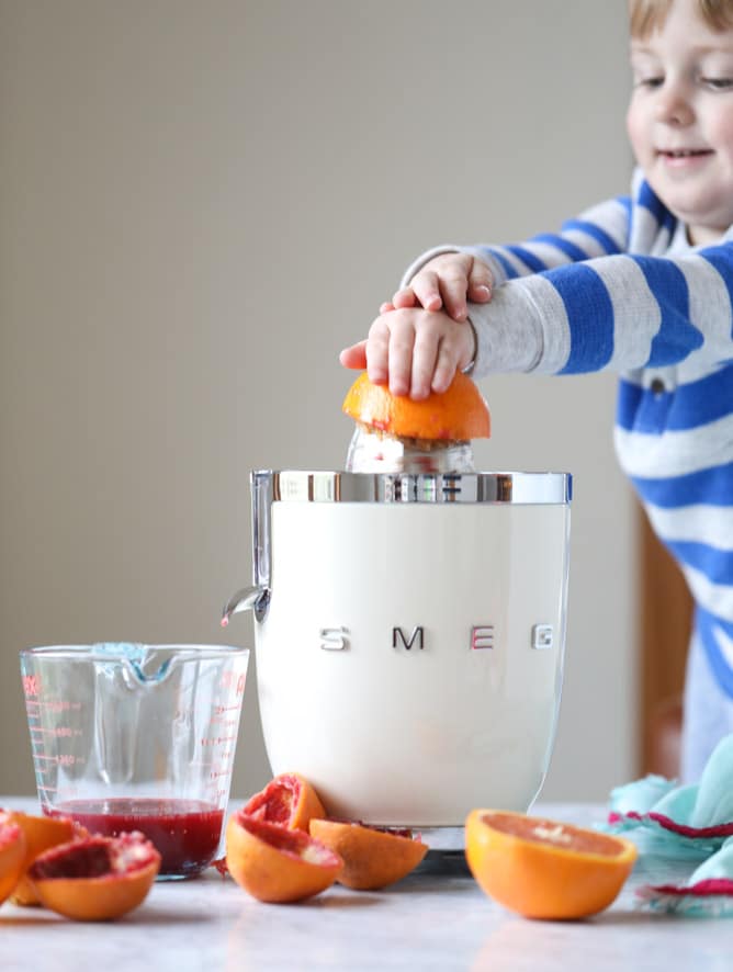 greek yogurt pancakes with warm winter citrus I howsweeteats.com #greekyogurt #pancakes #breakfast #brunch #citrus