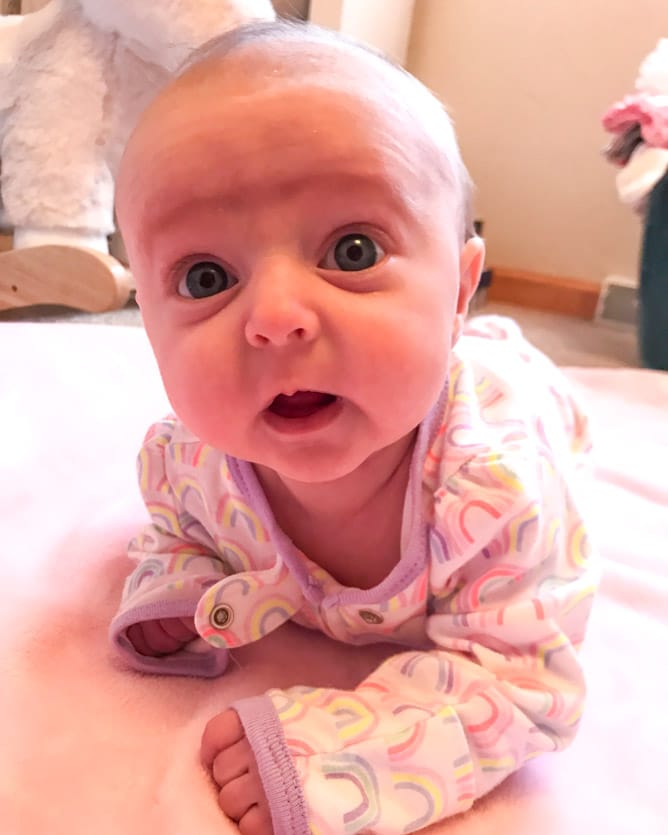 life with emilia at 10 weeks I howsweeteats.com