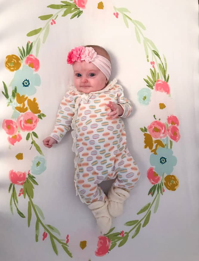 life with emilia at 10 weeks I howsweeteats.com