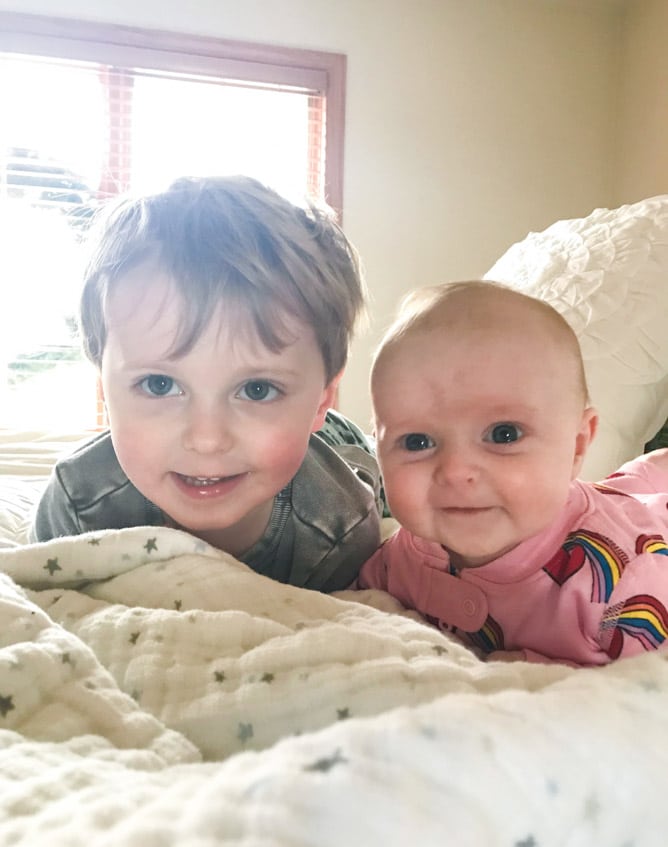 emilia at 12 weeks I howsweeteats.com