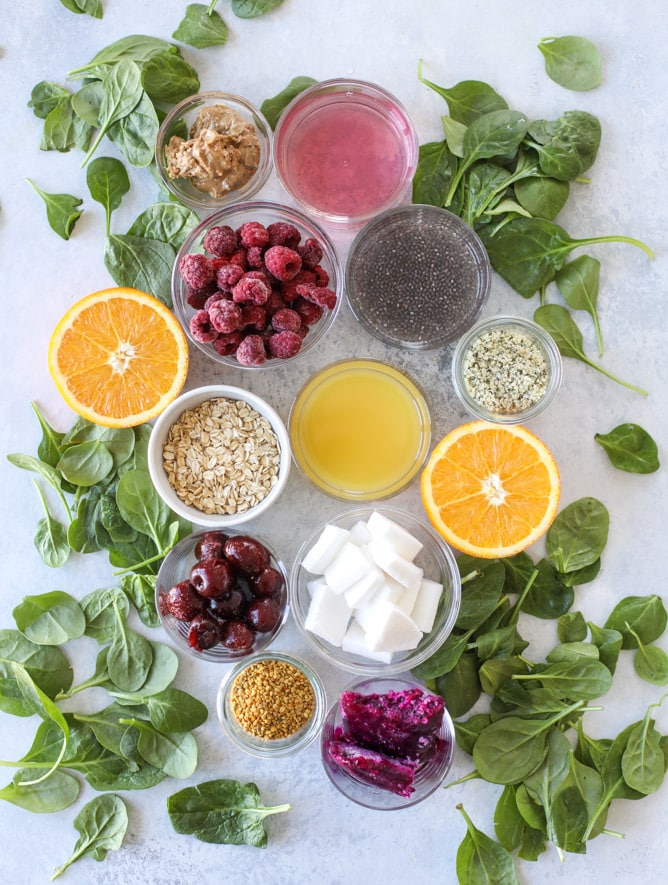 layered immunity boosting smoothie I howsweeteats.com #healthy #recipes #smoothie #immunityboosting