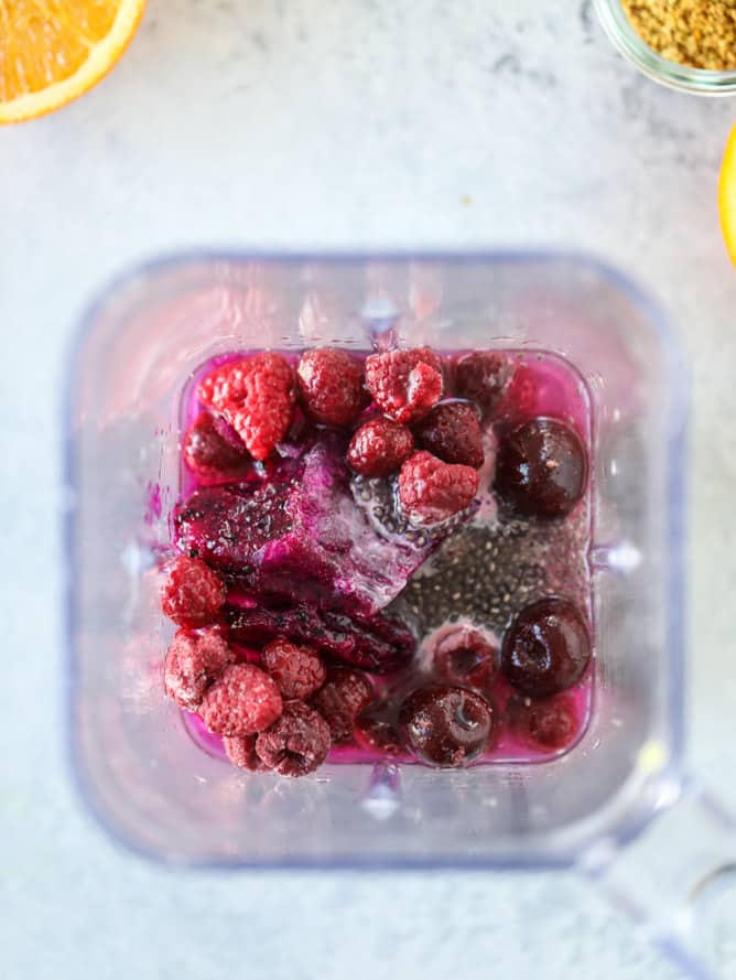 layered immunity boosting smoothie I howsweeteats.com #healthy #recipes #smoothie #immunityboosting