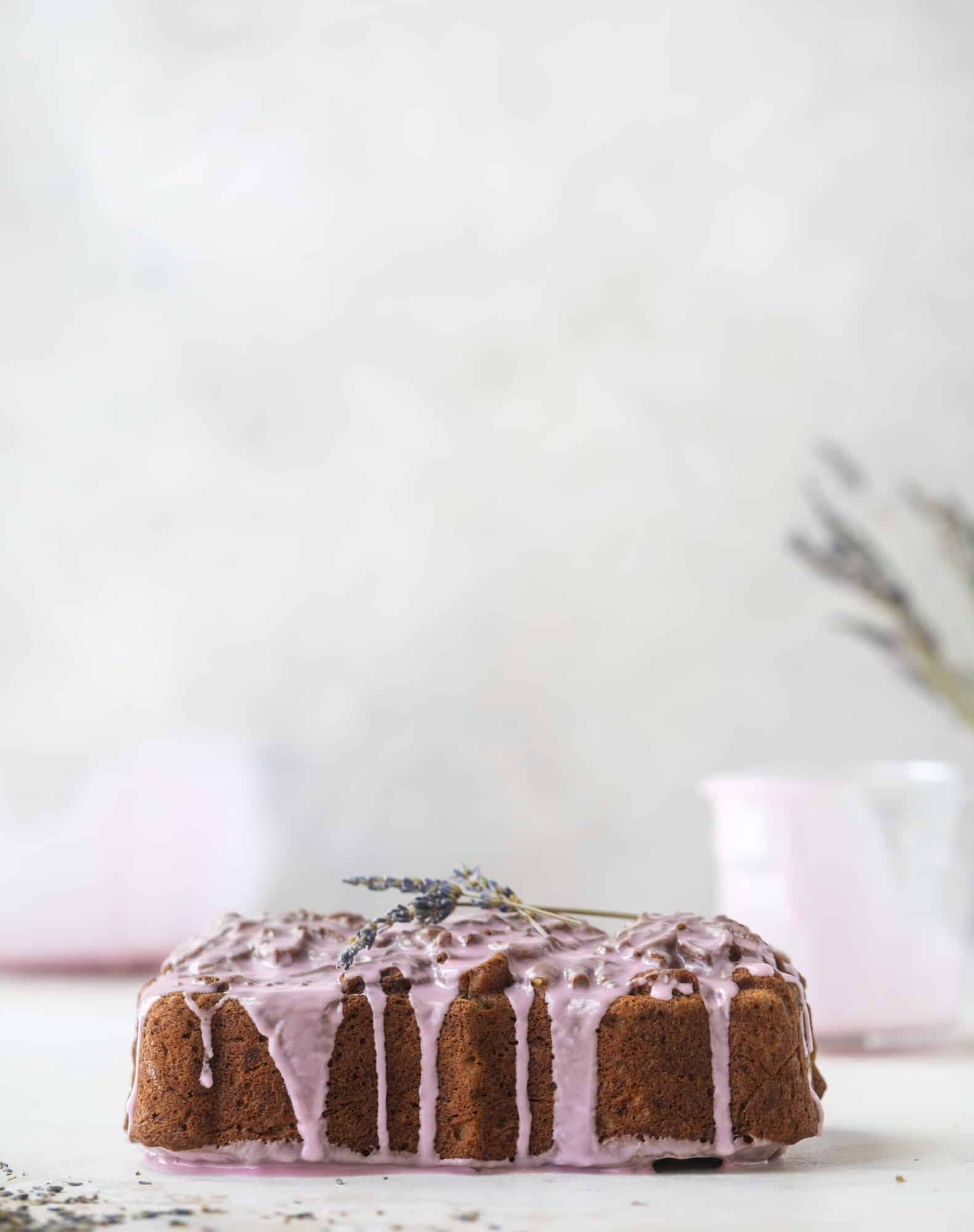 This lavender banana bread is a fresh, modern spring spin on the classic! The light flavor of lavender gives this banana bread a whimsical twist. I howsweeteats.com #lavender #bananabread