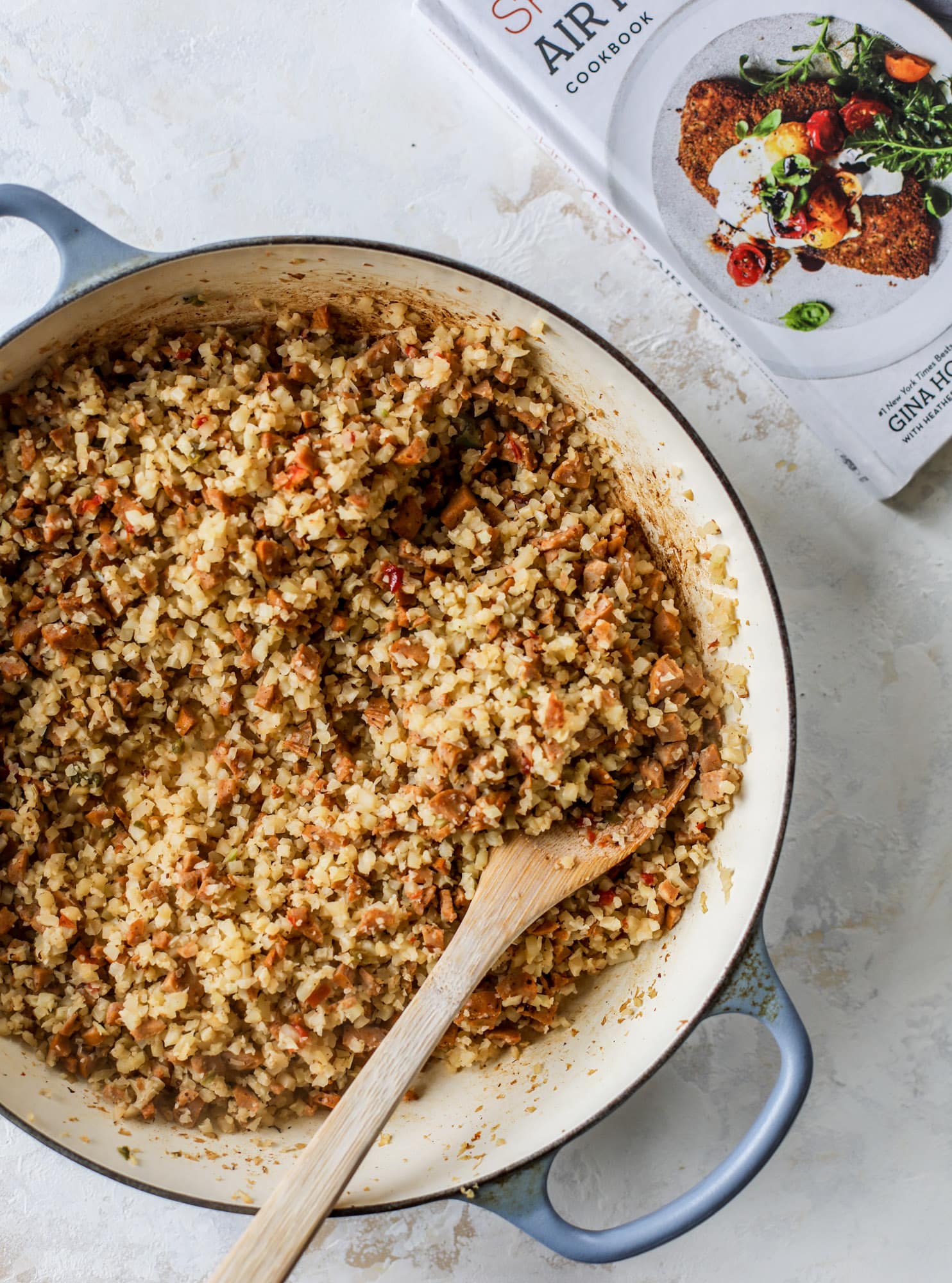 cauliflower rice arancini filling