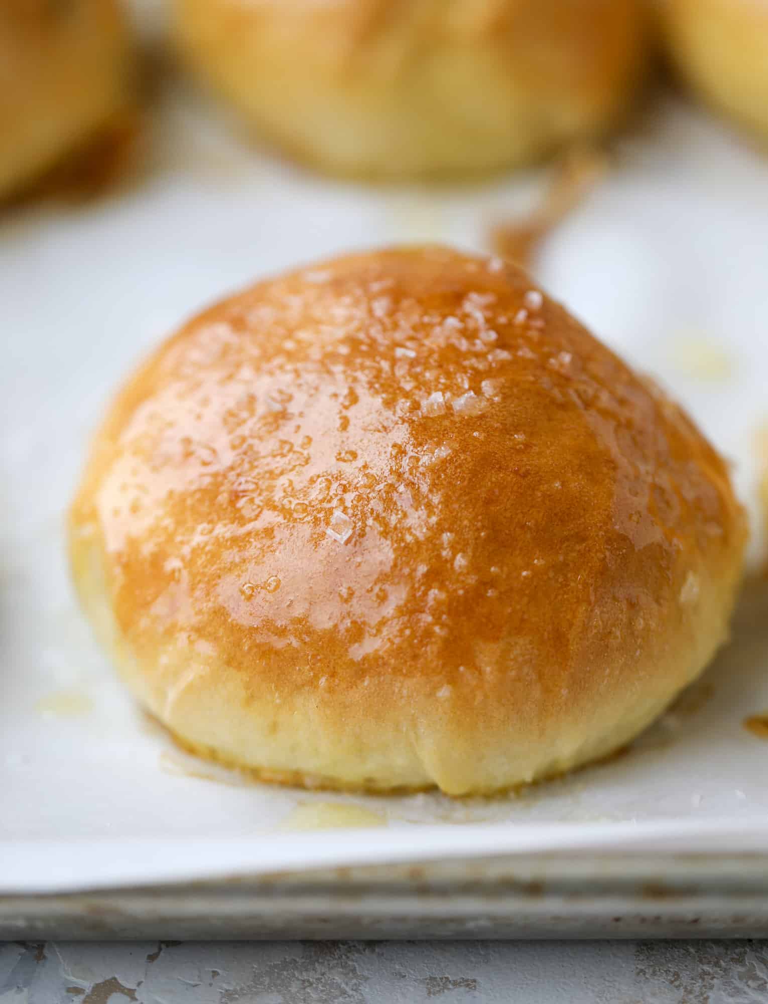 homemade brioche buns