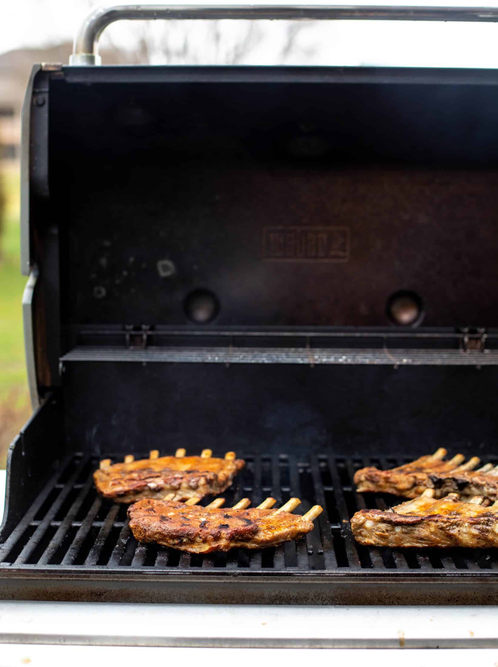 ribs on the grill!
