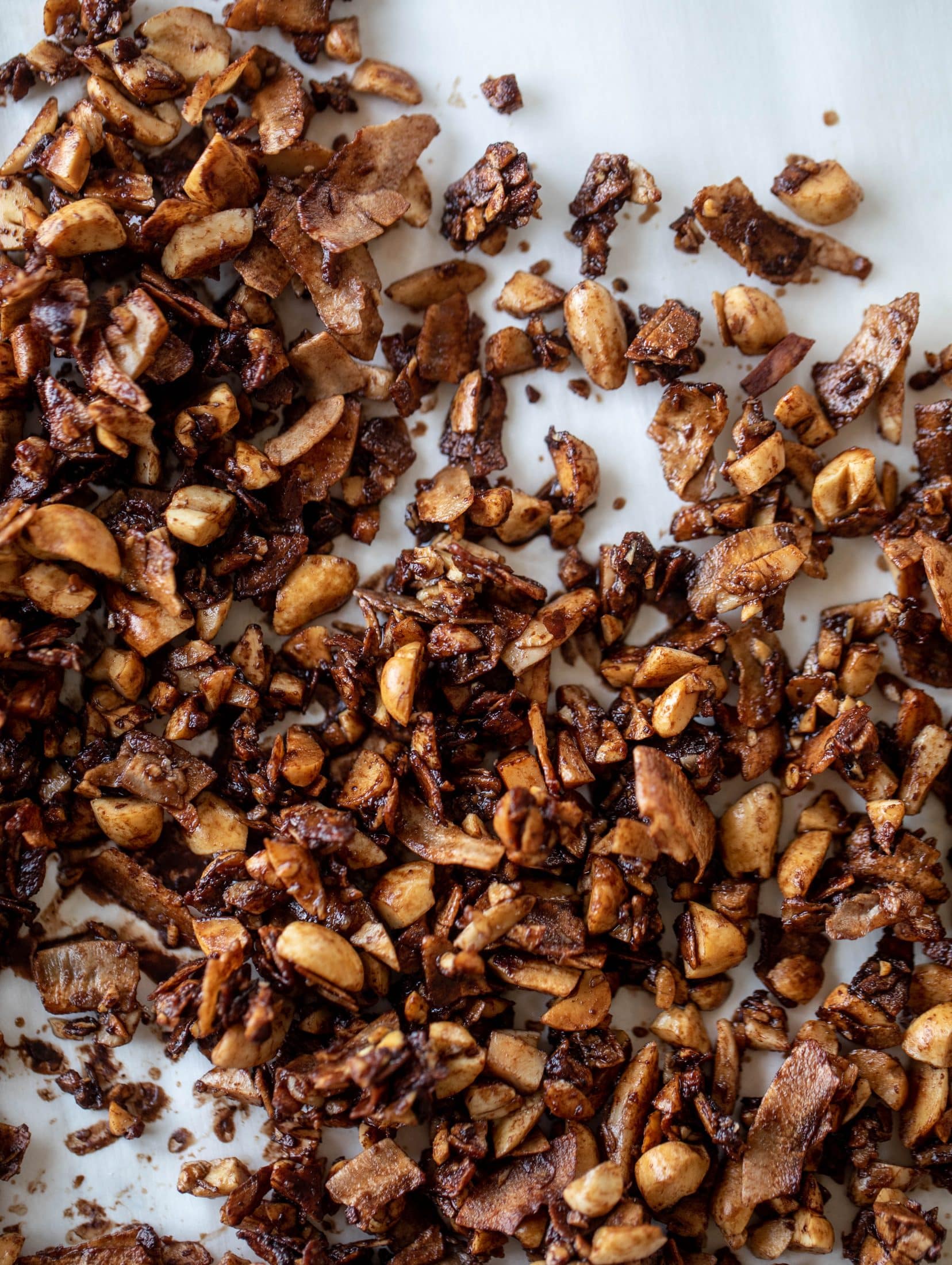 5 minute grain free chocolate granola