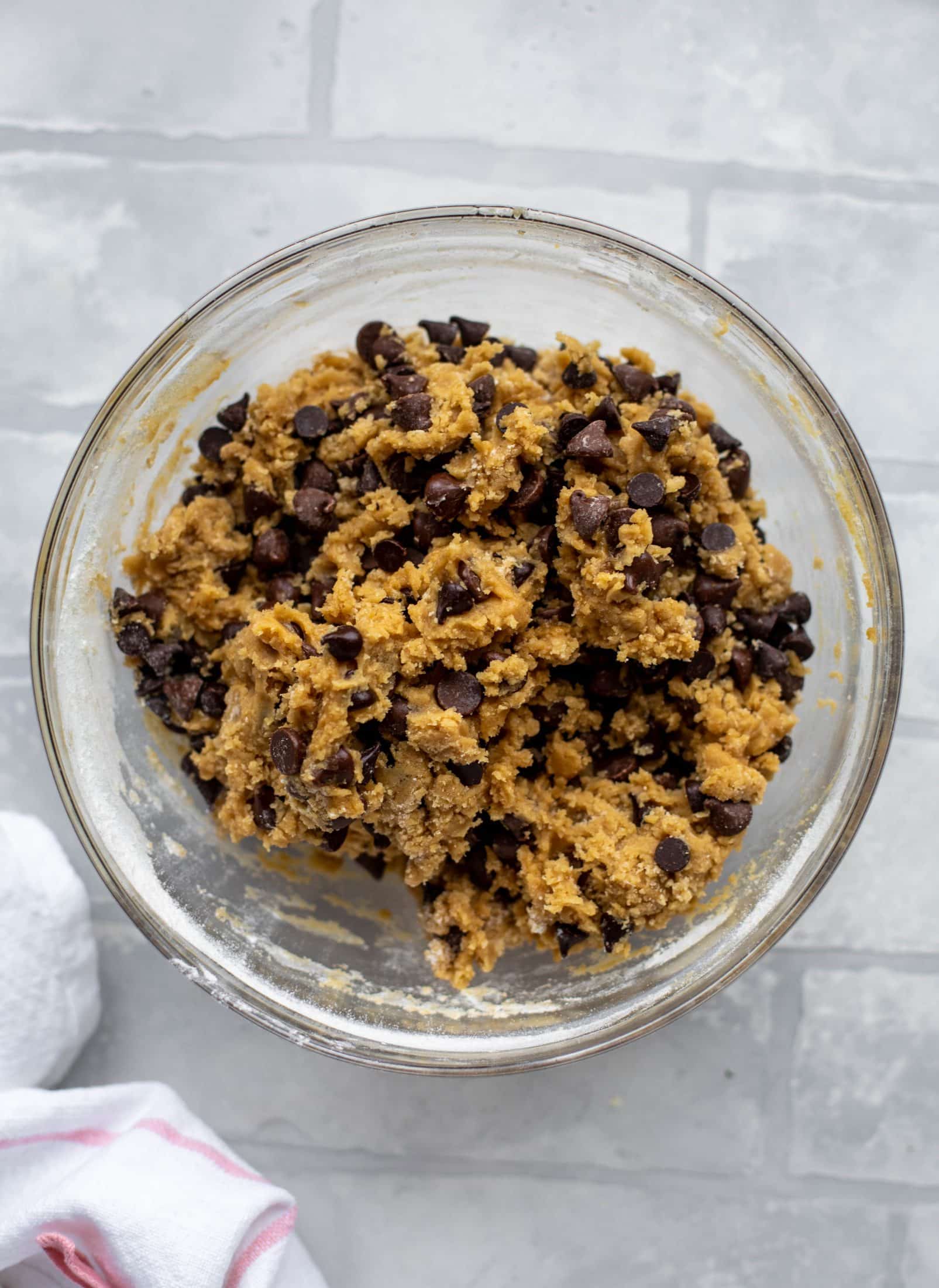 brown butter chocolate chip cookie dough