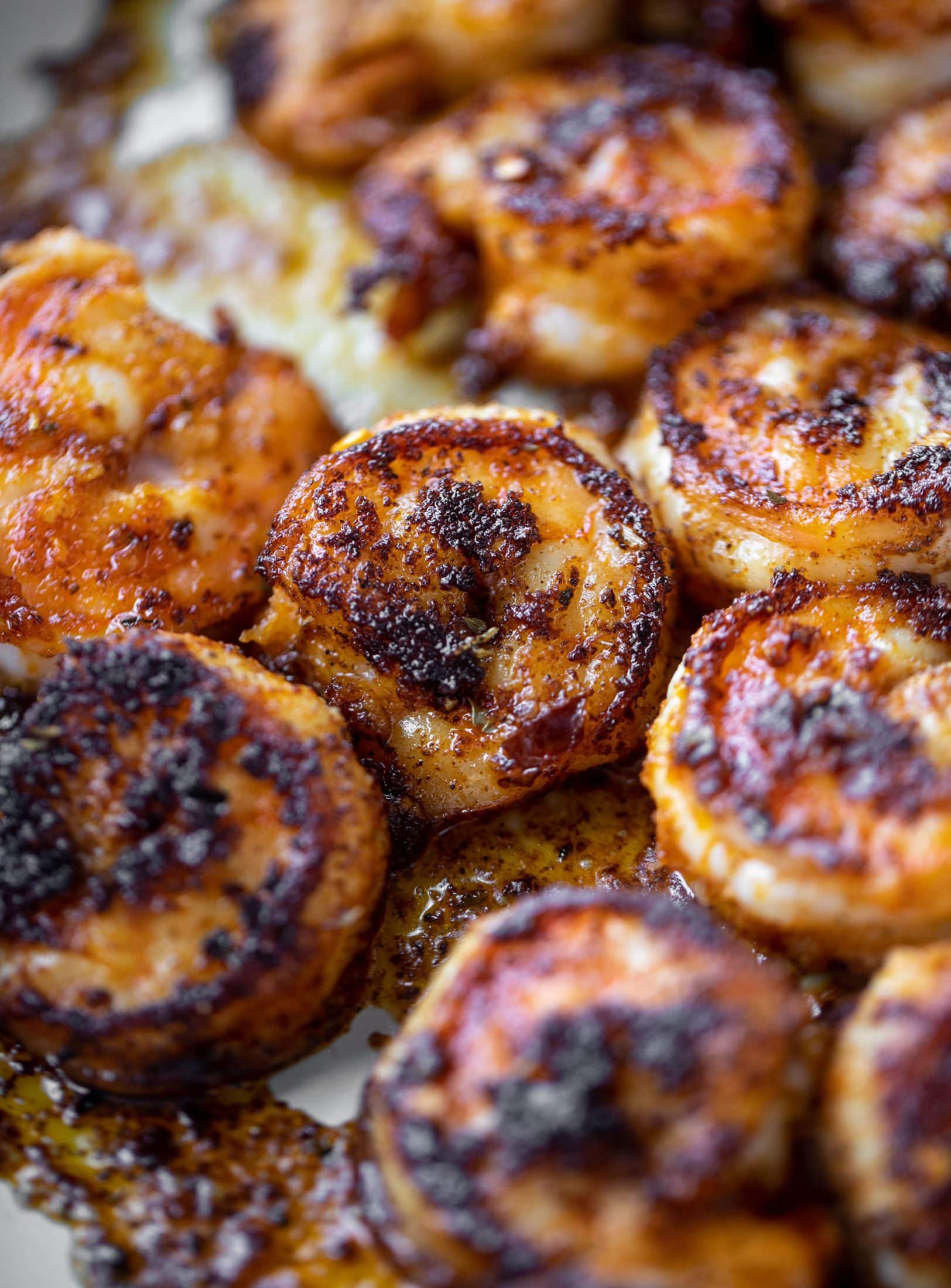 blackened shrimp skillet