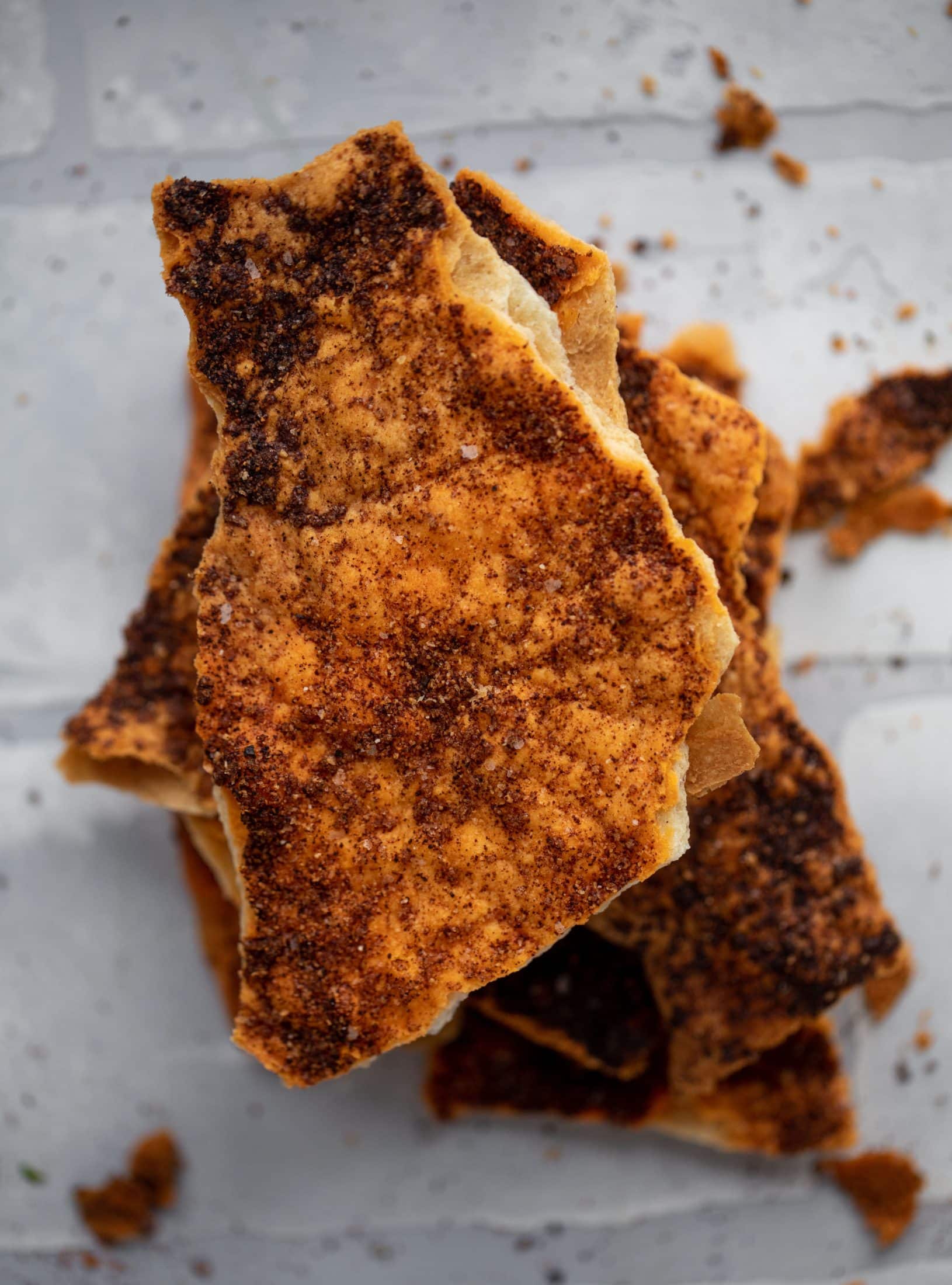 These sourdough crackers are made with sourdough starter discard and super easy! Use your favorite seasonings or spices to make these taste delish.