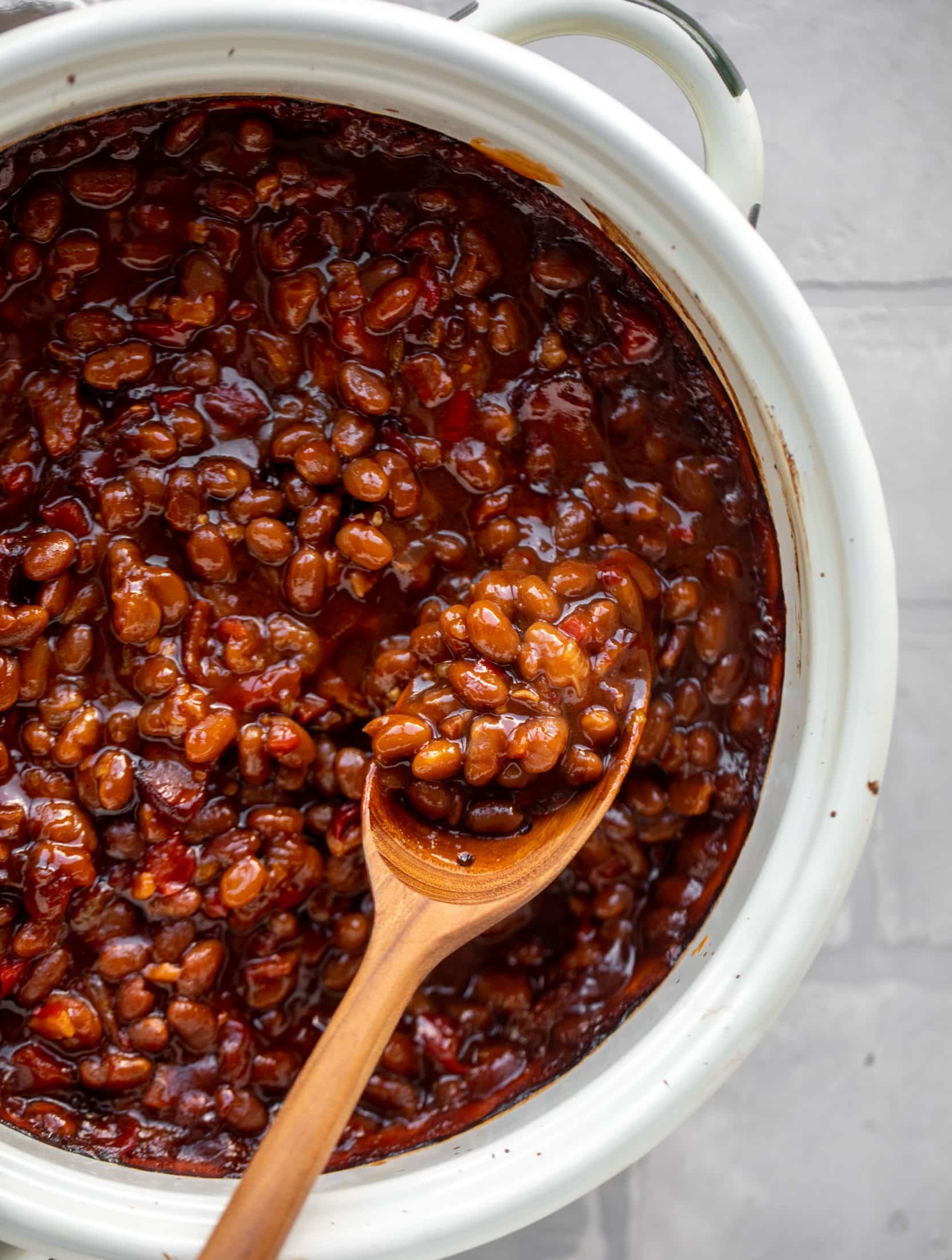 Saucy, Smoky Baked Beans