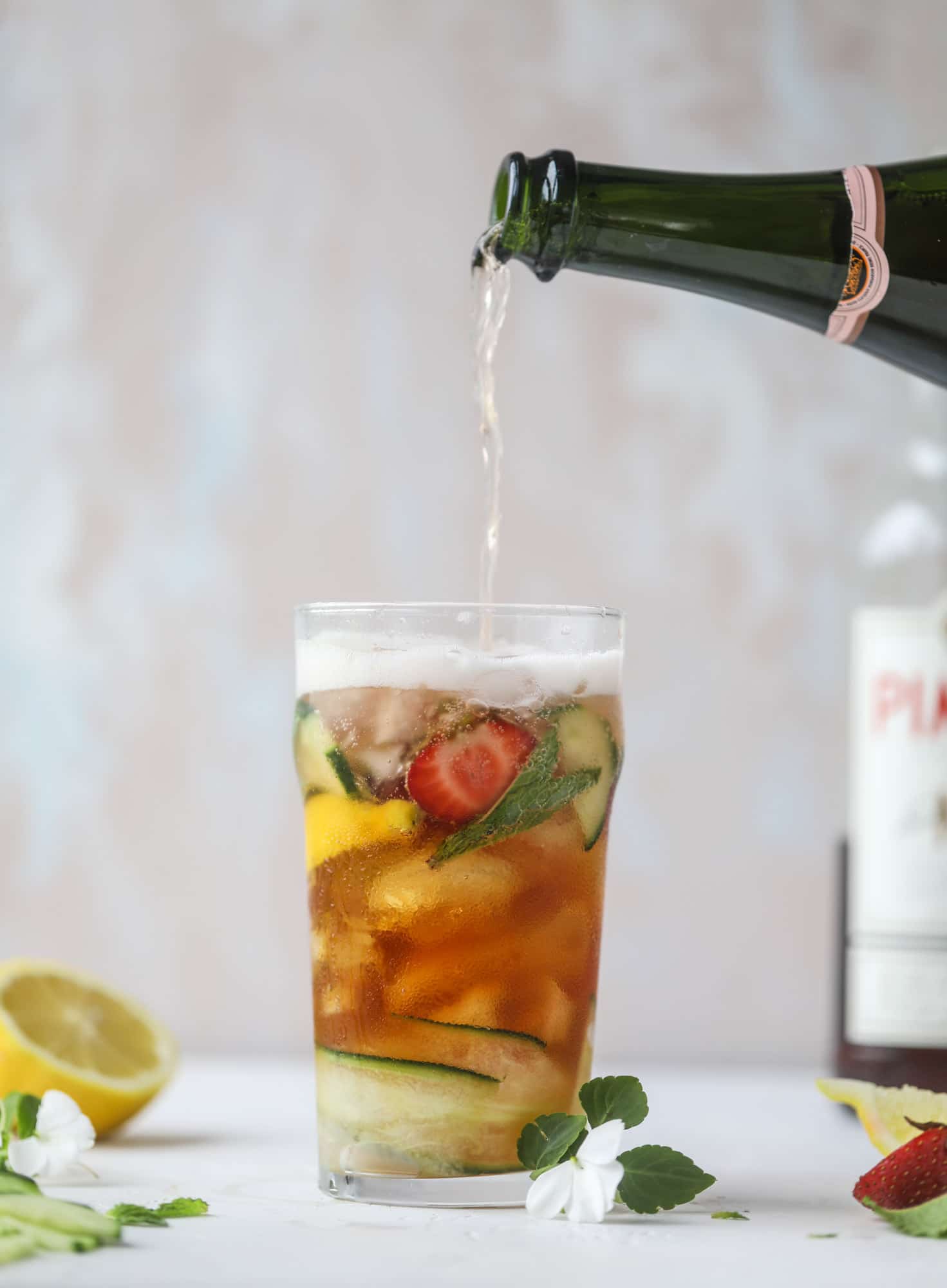 rosé pimms cup