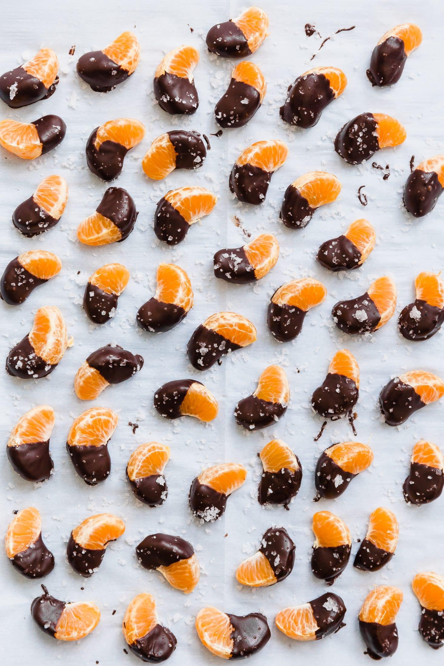 chocolate dipped clementines I howsweeteats.com