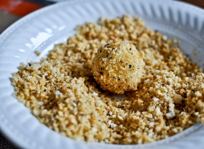 Crispy Parmesan Potato Puffs I howsweeteats.com Crispy Parmesan Potato Puffs I howsweeteats.com