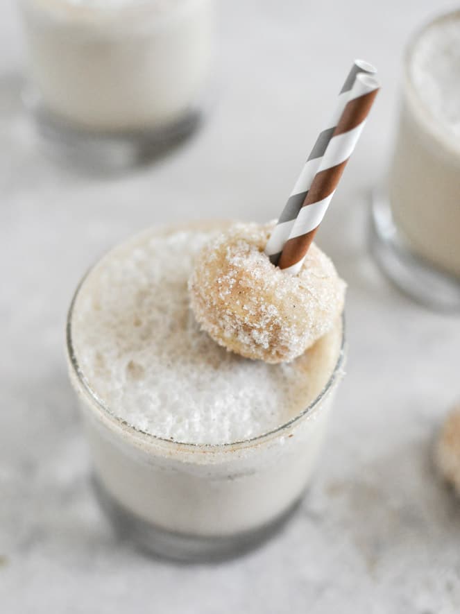 Coffee and Donuts Milkshake I howsweeteats.com Coffee and Donuts Milkshake I howsweeteats.com